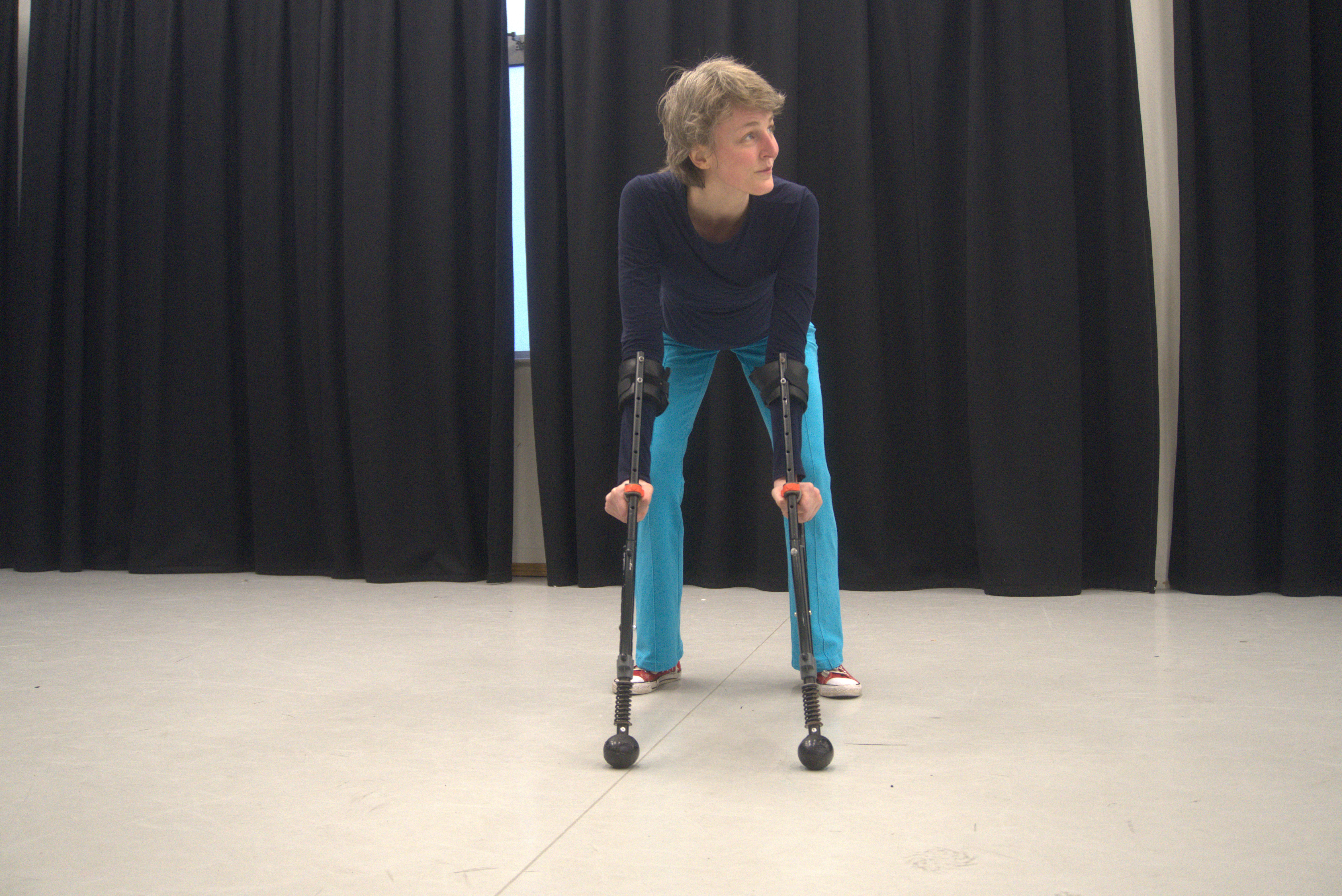 Becoming a beast. Motion capture with armstilts